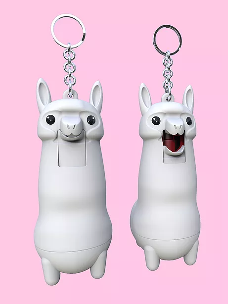 How Product Design Companies Can Put Their Spin On Self Defense: Introducing The Llama-Shaped Pepper Spray By Pepperem